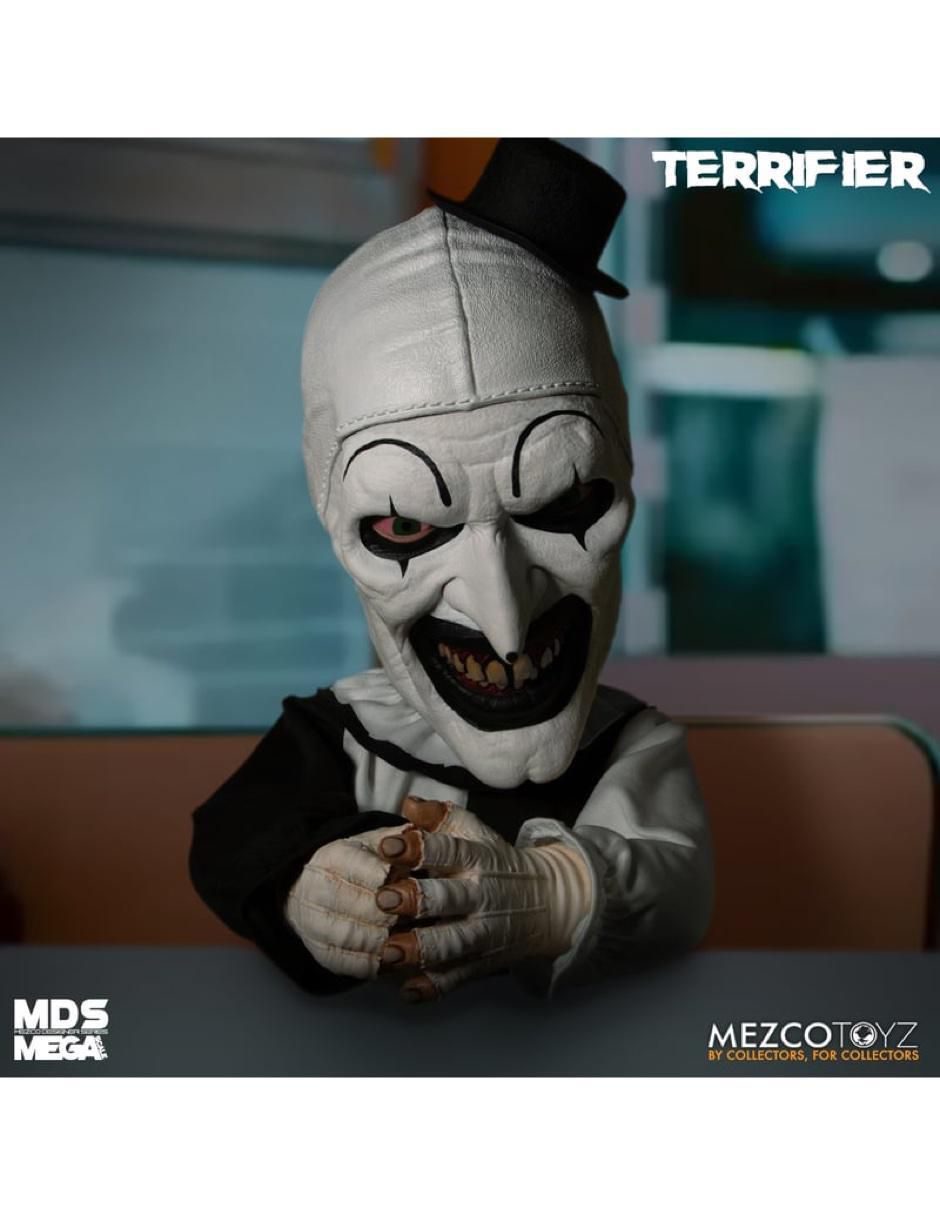 Figura coleccionable articulada Terrifier Art the Clown Collectors Con sonido 5
