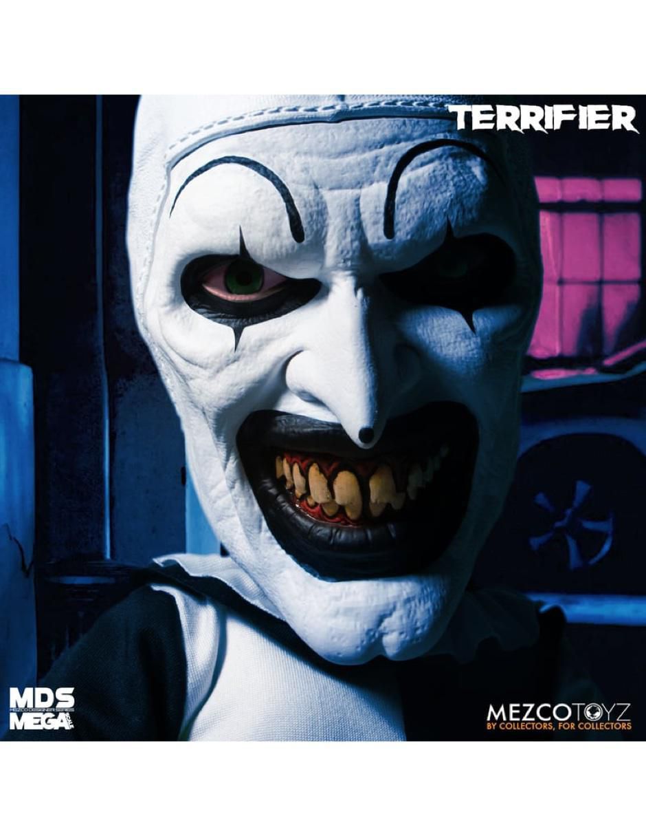 Figura coleccionable articulada Terrifier Art the Clown Collectors Con sonido 7