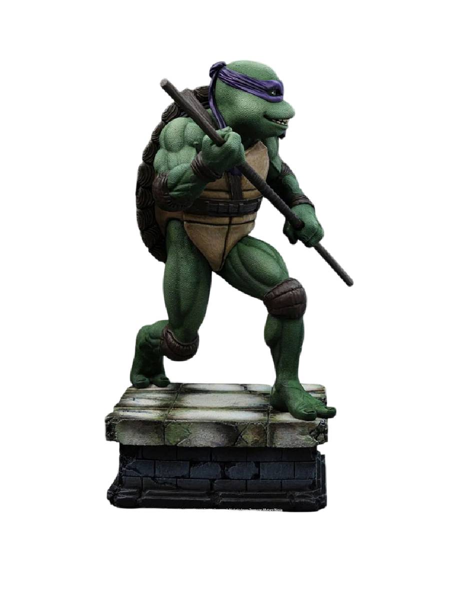 Escultura de Donatello Iron Studios