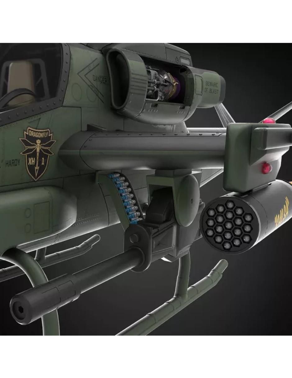 Helicóptero de rescate Hasbro g.i. joe assault copter dragonfly