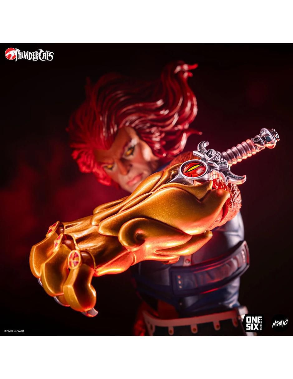 Figura de colección articulada Thundercats Lion-O Deluxe Mondor 11