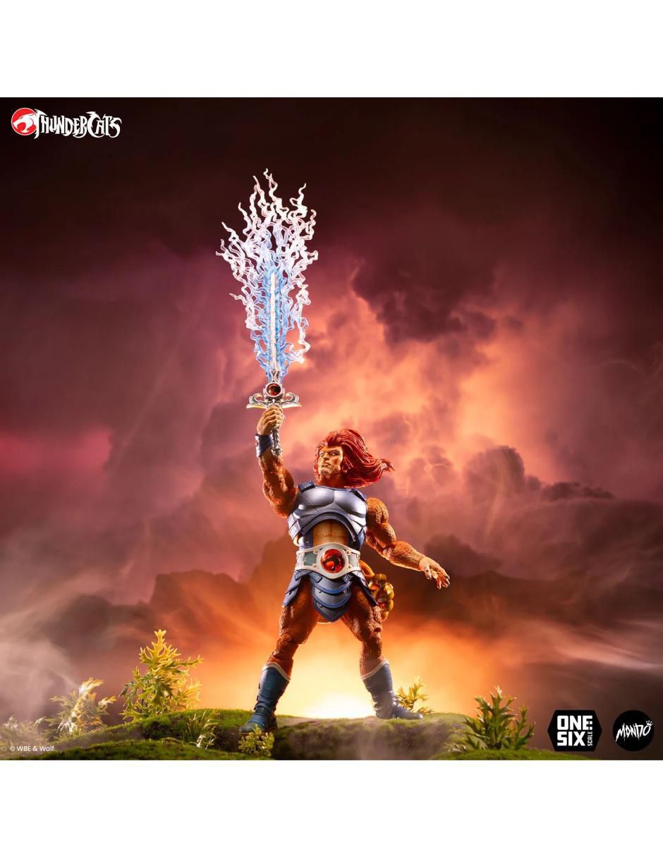Figura de colección articulada Thundercats Lion-O Deluxe Mondor 12