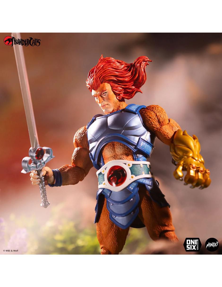 Figura de colección articulada Thundercats Lion-O Deluxe Mondor 5