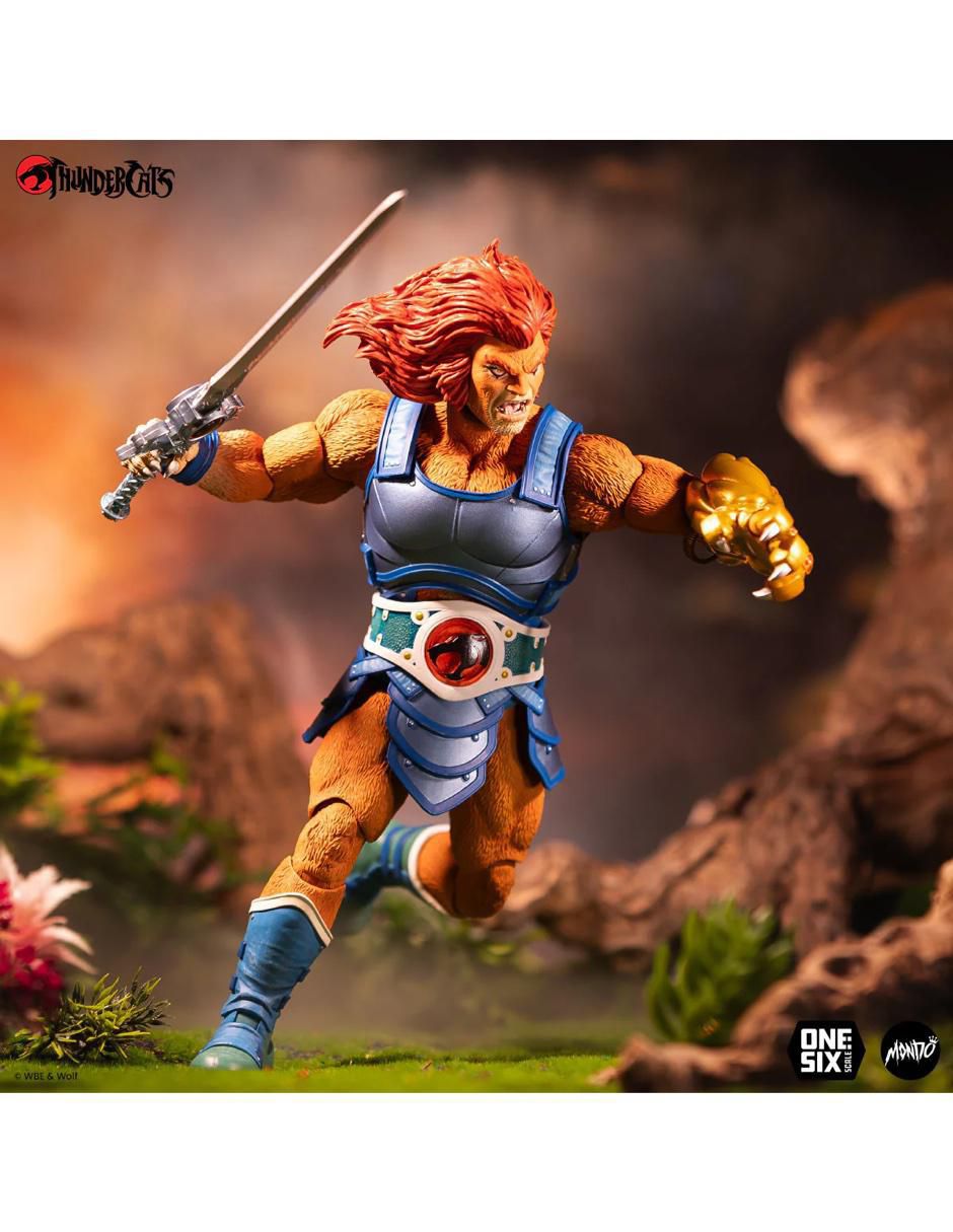 Figura de colección articulada Thundercats Lion-O Deluxe Mondor 6