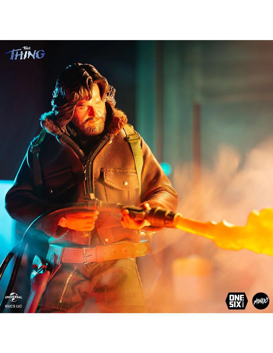 Figura de colección articulada The Thing MacReady Last Stand Collectors Mondor 9