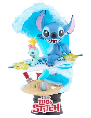 Figura de colección Disney Stitch y Ángel Beast Kingdom