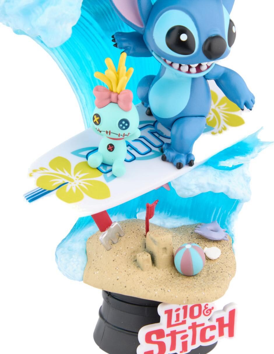 Figura de colección Disney Stitch y Ángel Beast Kingdom 4