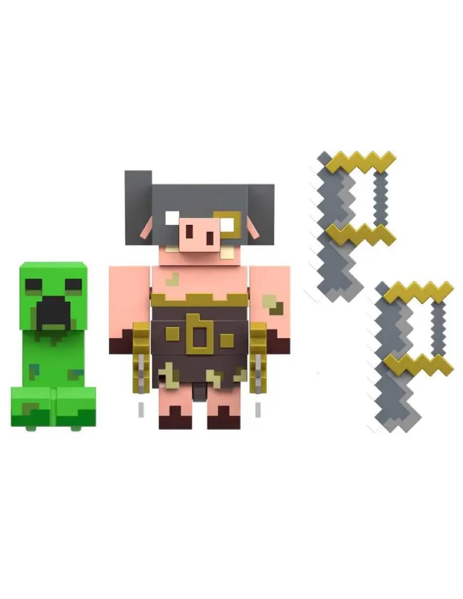 Set figuras acción articulada Minecraft Legends Collectors Set figuras acción articulada Minecraft Legends Collectors