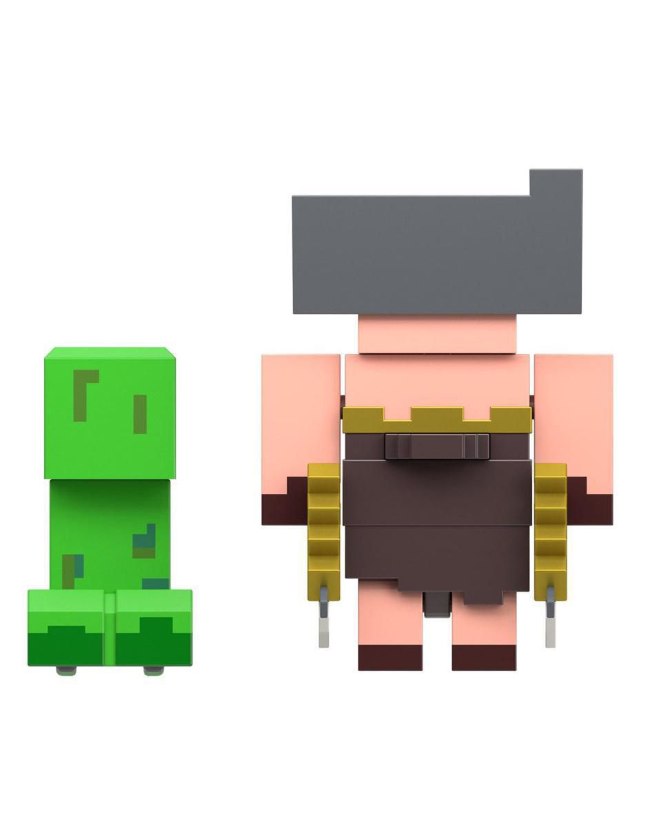 Set figuras acción articulada Minecraft Legends Collectors 3