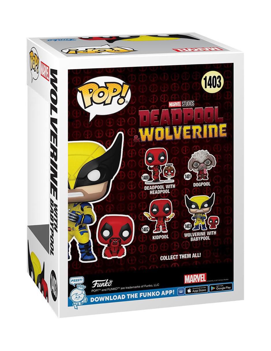 Funko POP! Marvel Wolverine With Babypool 4