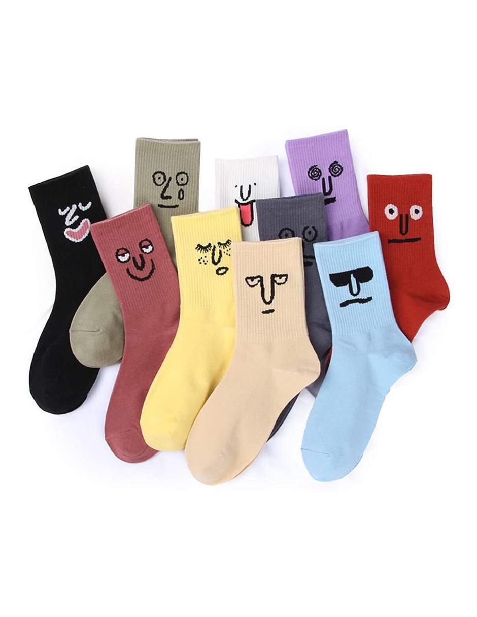 Calcetines Emoji de poliéster infantil 2