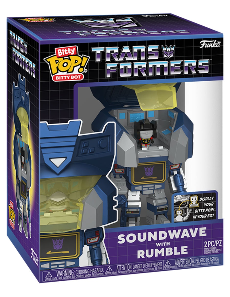 POP! Transformers Soundwave With Rumble 3