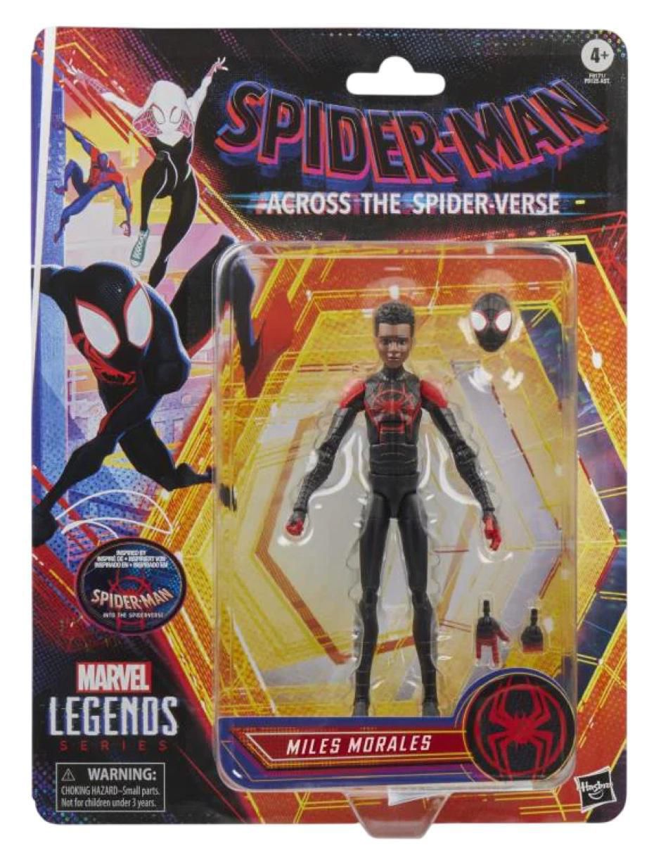 Figura de colección articulada Spider-Man Across the Spiderverse Miles Morales Legend 2