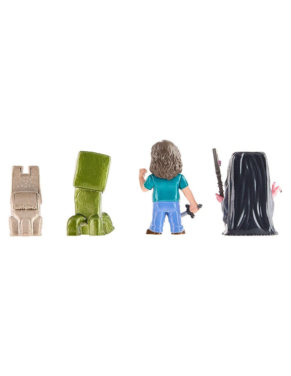 Set figura de colección Steve, Creeper, Dennis, Malgosha 3