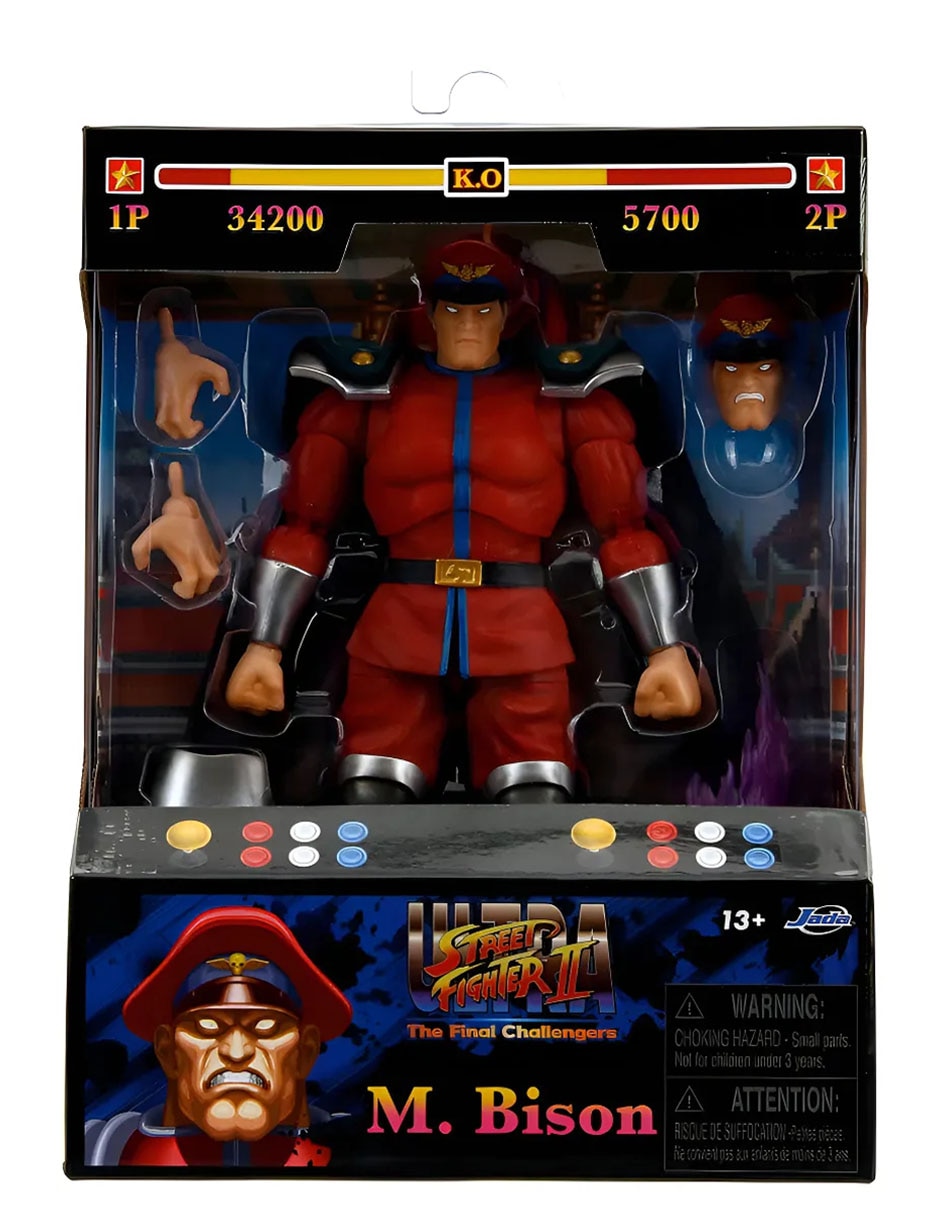 Figura de acción articulada Street Fighter M. Bison Fans
