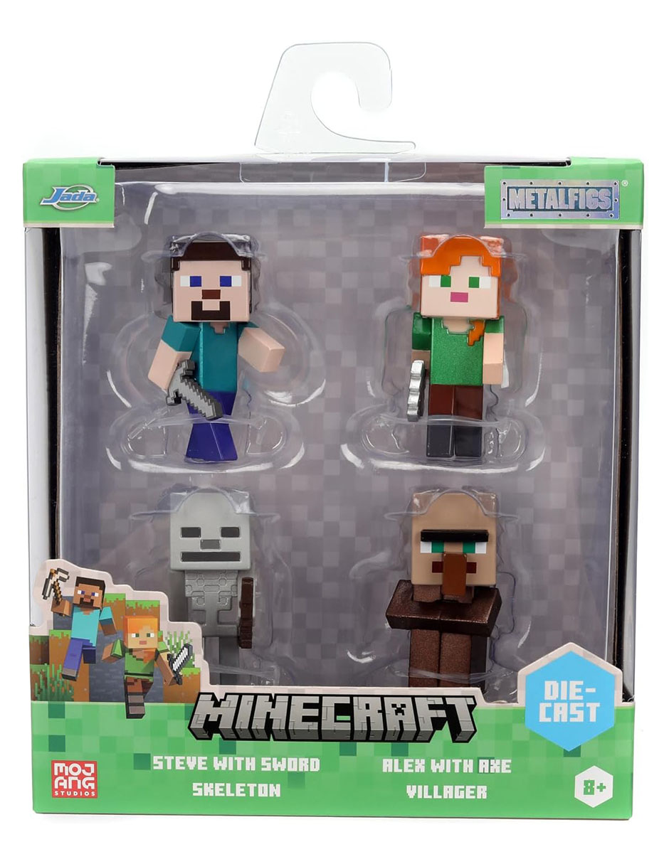 Set figuras acción Minecraft 6