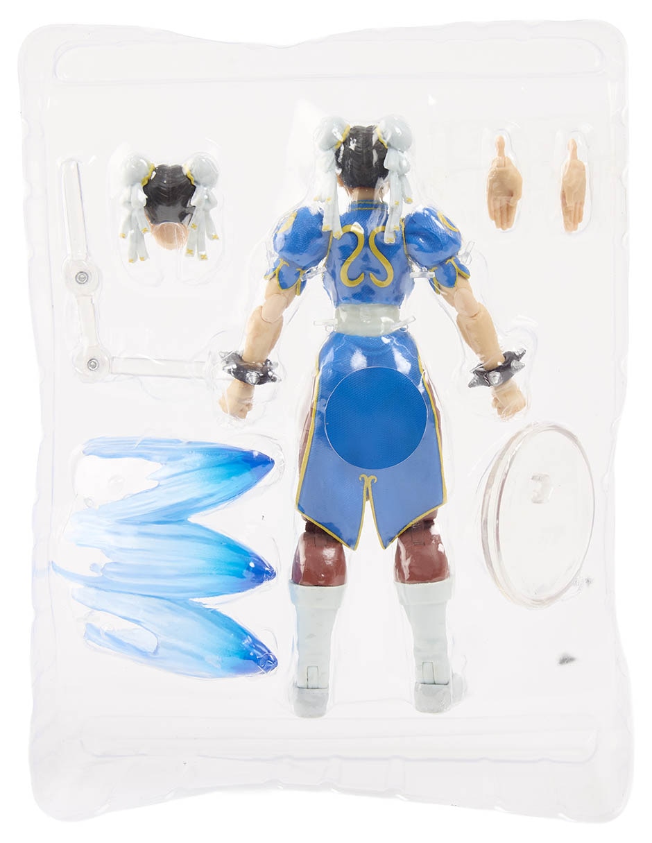 Set figuras acción articulada Street Fighter Chun Li