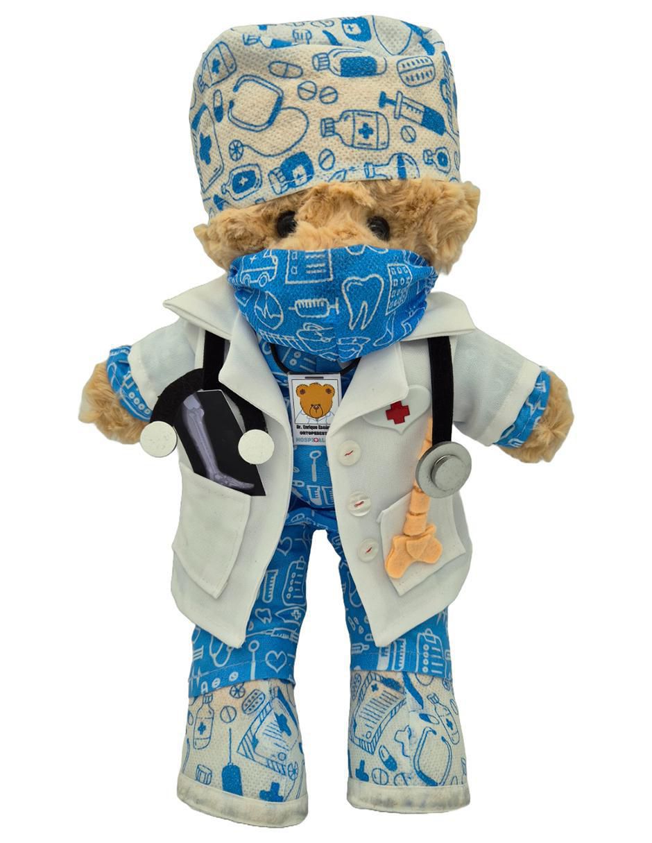 Peluche de Oso Hecho a mano de 35 cm