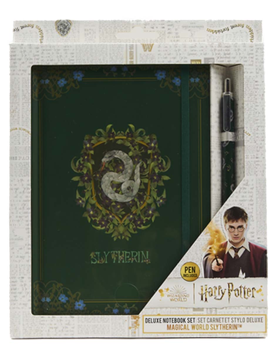 Cuaderno Harry Potter Slytherin diferentes diseños