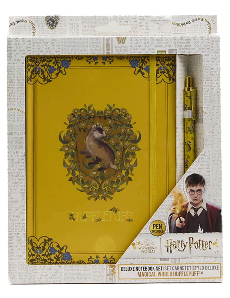 Cuaderno Harry Potter Hufflepuff diferentes diseños