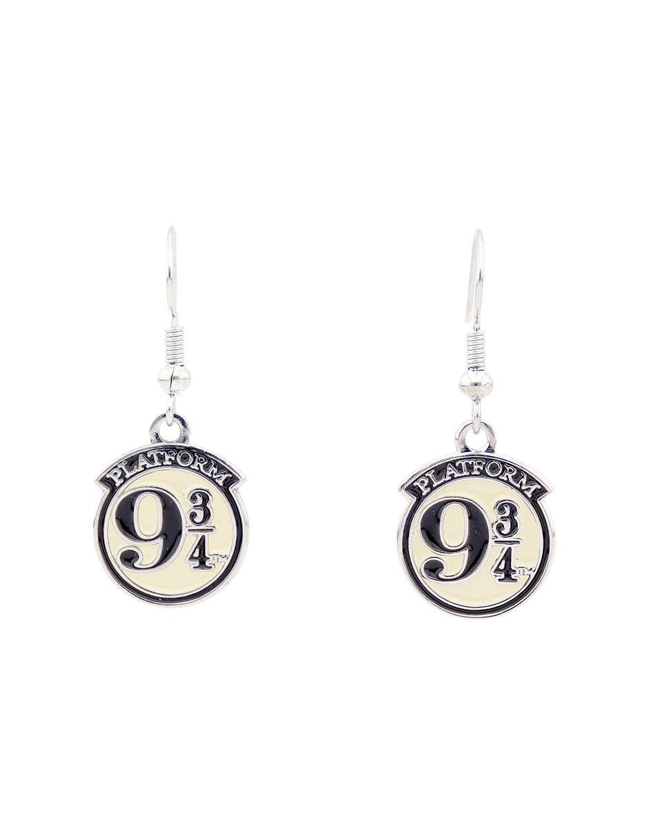 Aretes circulares Harry Potter con acabado esmaltado Aretes circulares Harry Potter con acabado esmaltado