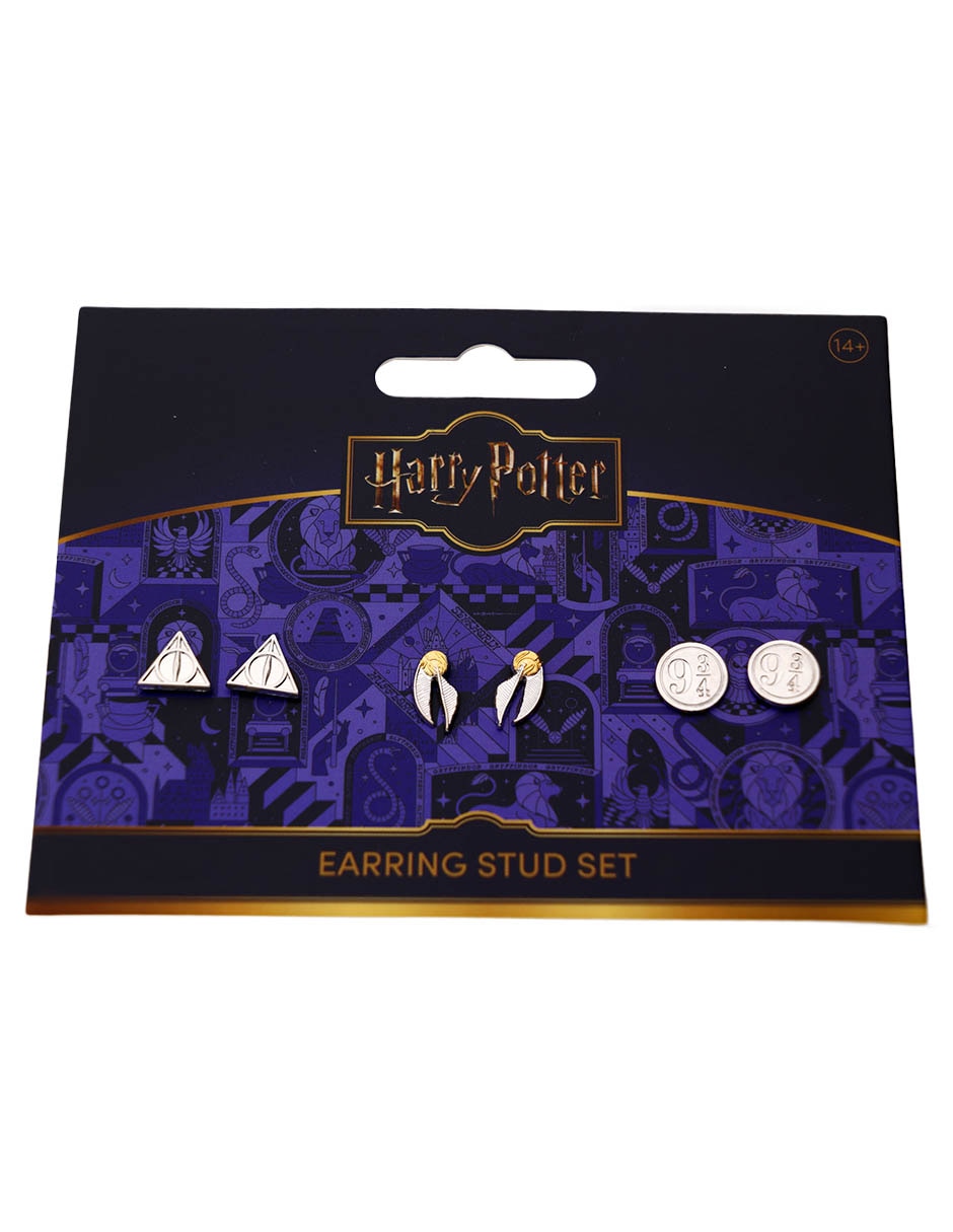 Set de aretes con acabado pulido 4