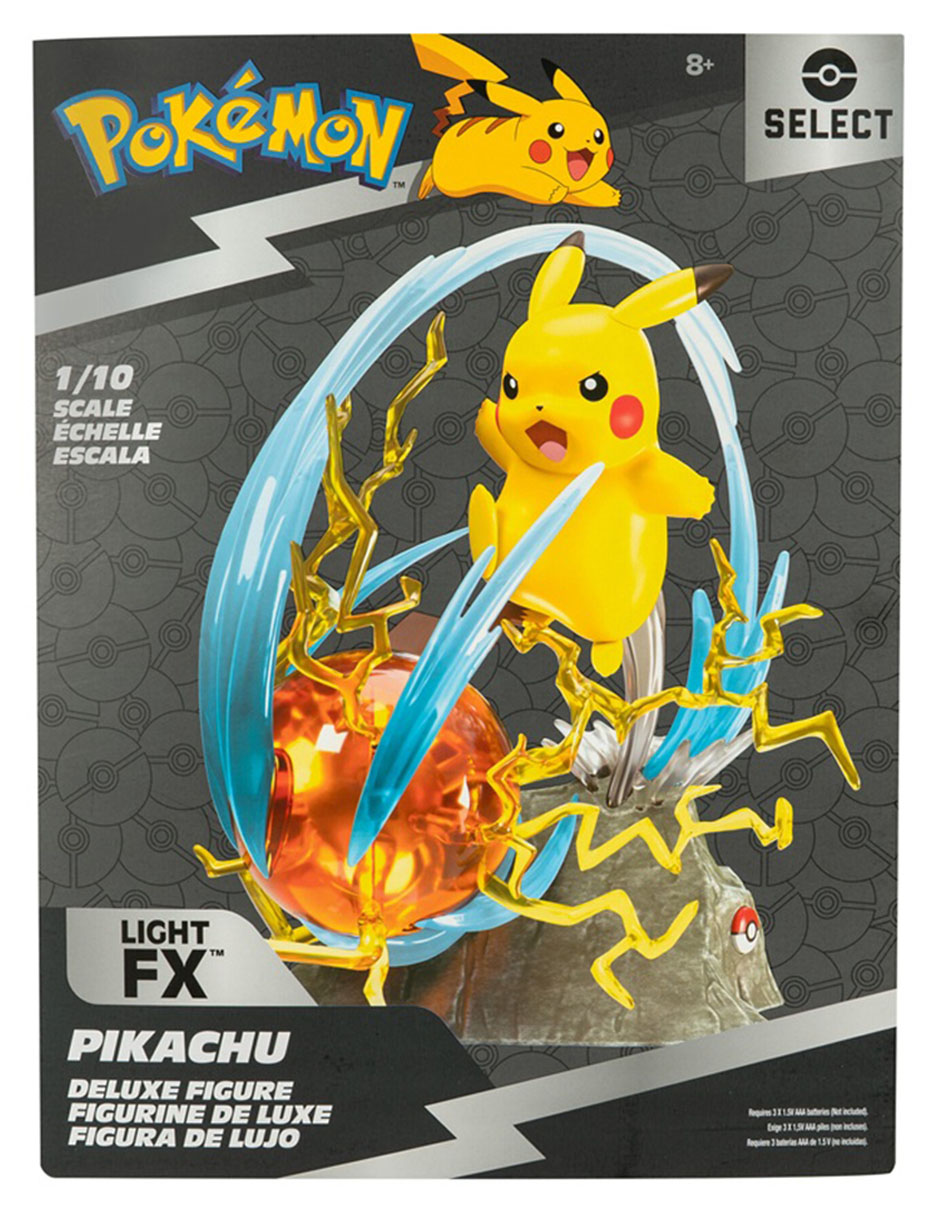 Figura de acción Pokémon Pikachu Con luz 2