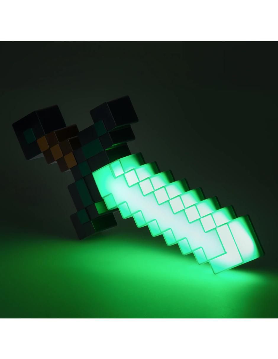 Lámpara de mesa Paladone led Minecraft Espada De Diamante