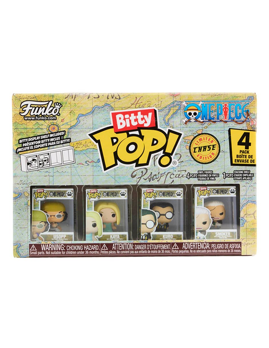 Set POP! One Piece Ussop, Kaya, Kuro y Smoker