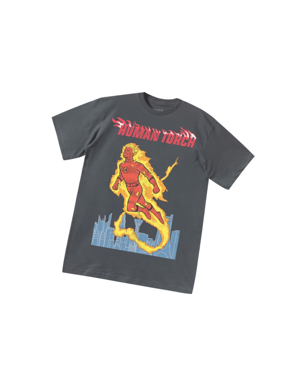 Playera Los 4 Fantásticos cuello redondo para hombre 3