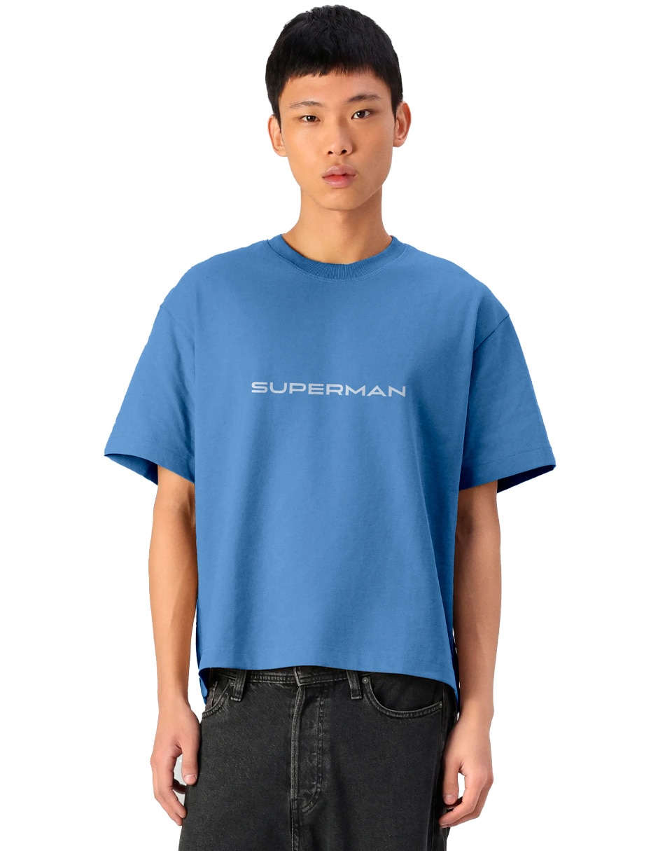 Playera Superman manga corta para hombre 2