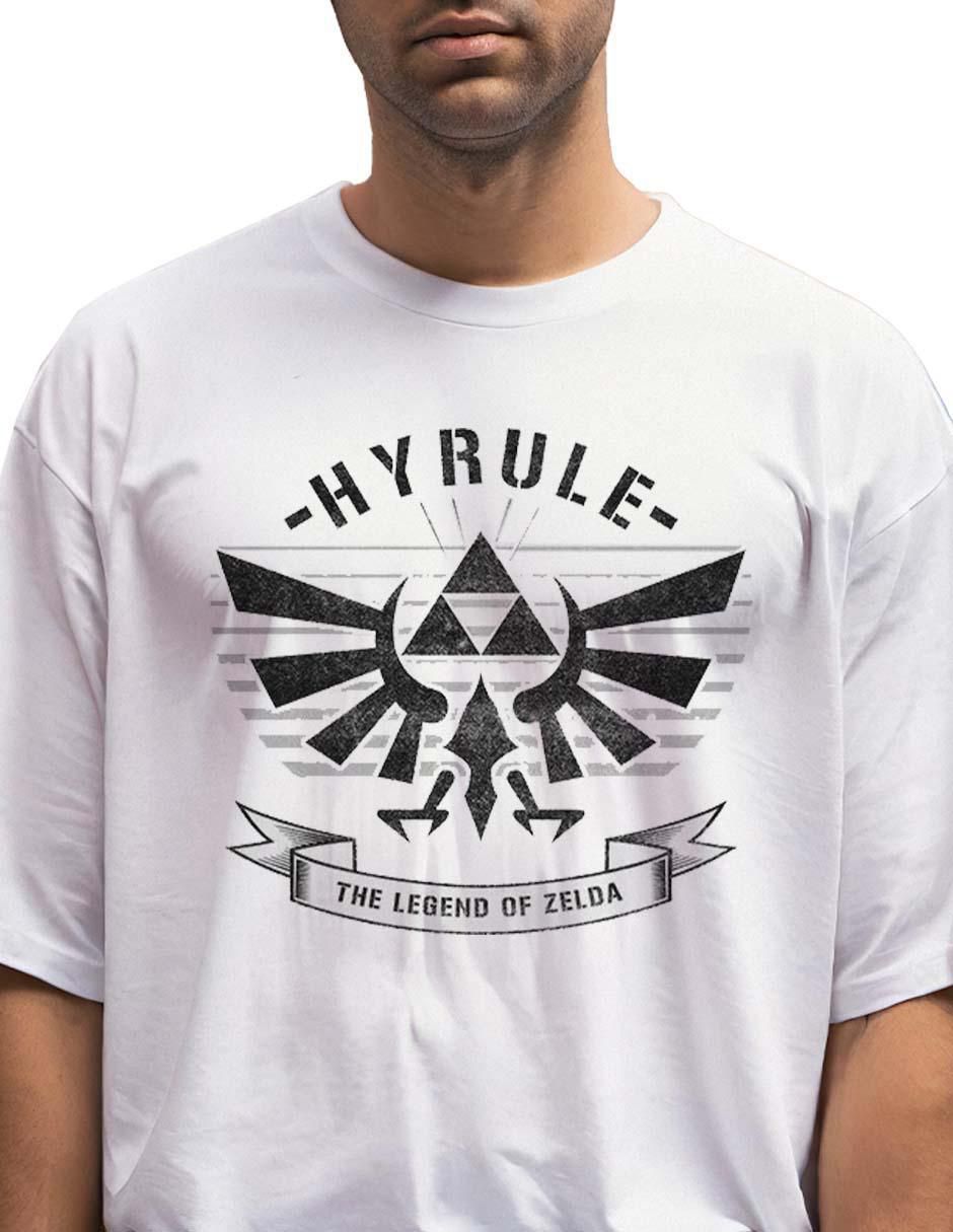 Playera Zelda cuello redondo para hombre