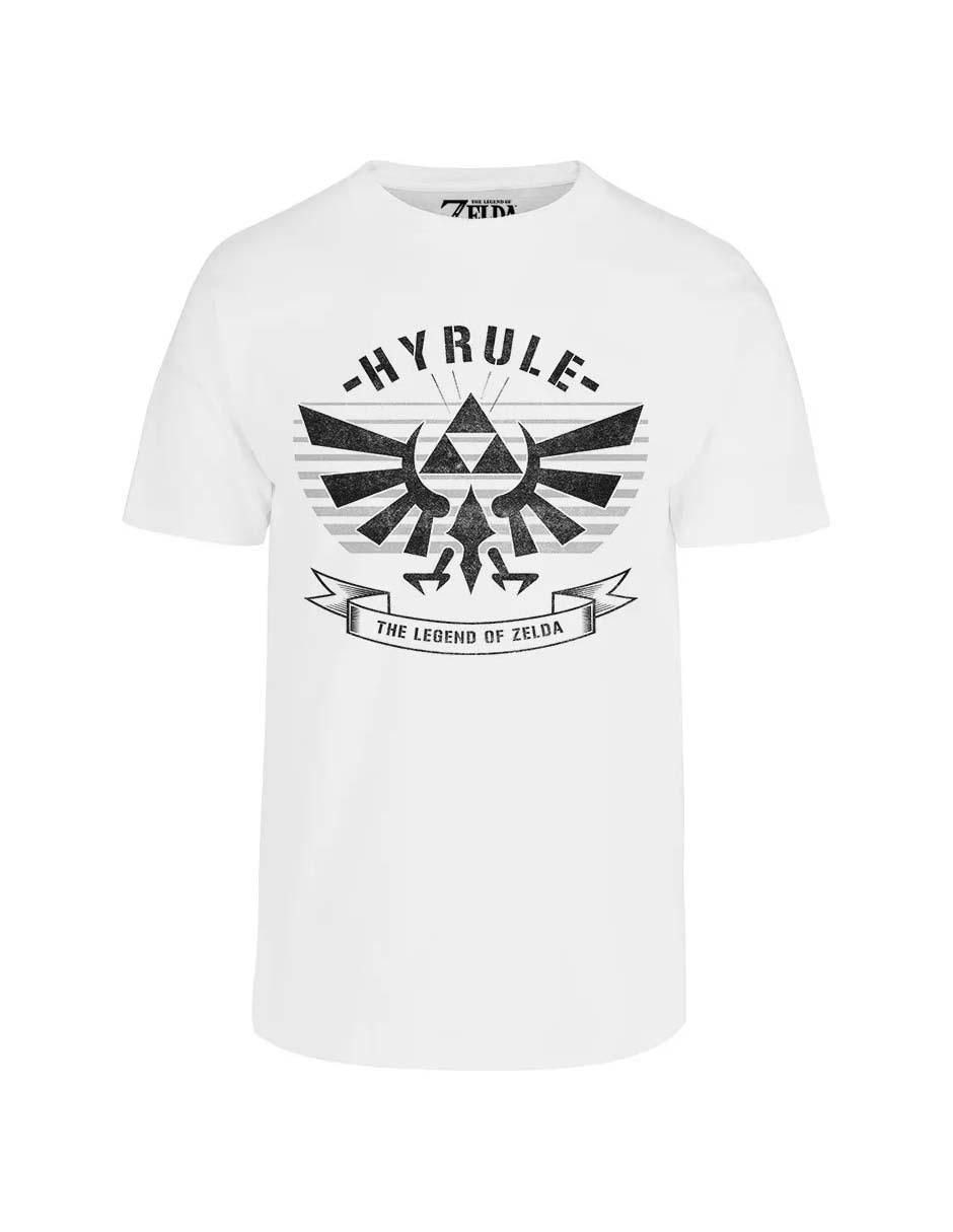 Playera Zelda cuello redondo para hombre