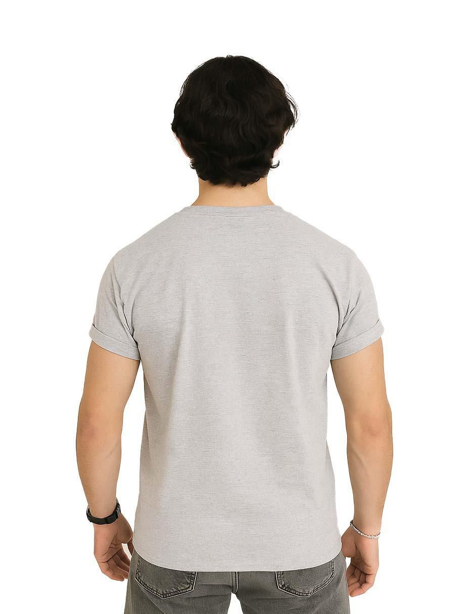 Playera cuello redondo para hombre