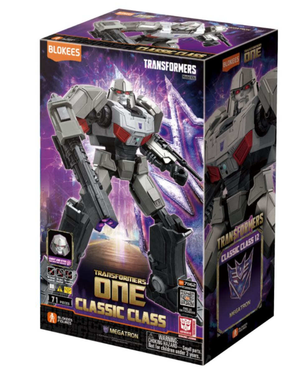 Figura coleccionable articulada Transformers Megatron 2