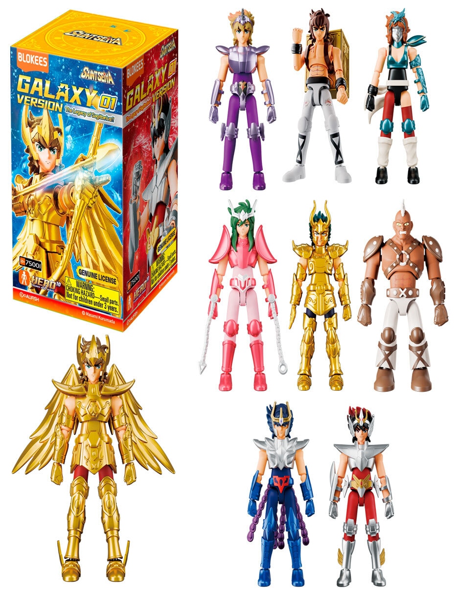Figura coleccionable articulada Los Caballeros del Zodiaco 1