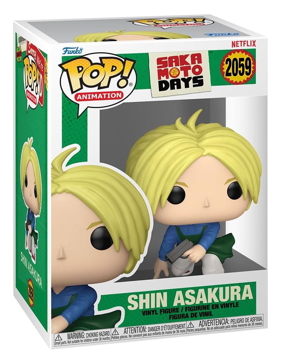 POP! Sakamoto days Shin Asakura