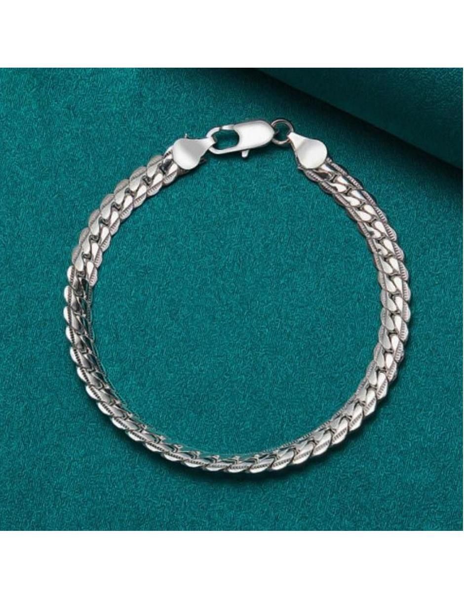 Pulsera de plata P 925 acabado pulido 3