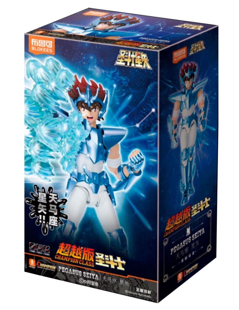 Figura de colección articulada Los Caballeros del Zodiaco Blokees