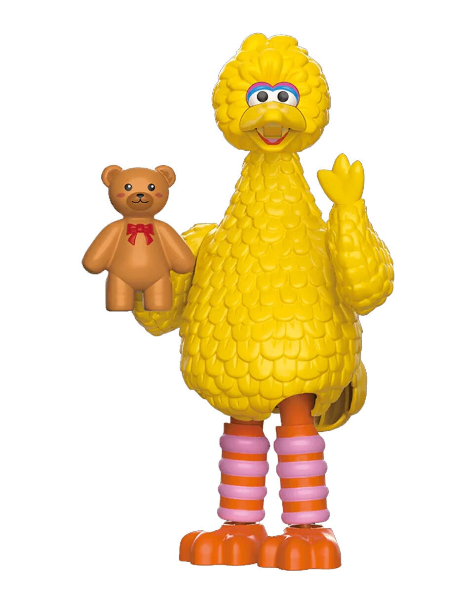 Figura de colección articulada Plaza Sésamo Big Bird Blokees