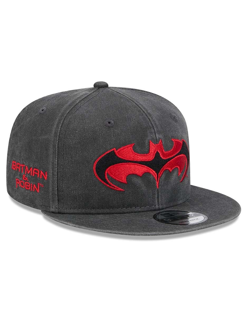 Gorra visera plana correa ajustable para entretenimiento Ecomm Excl Sep (Batman) para adulto 5