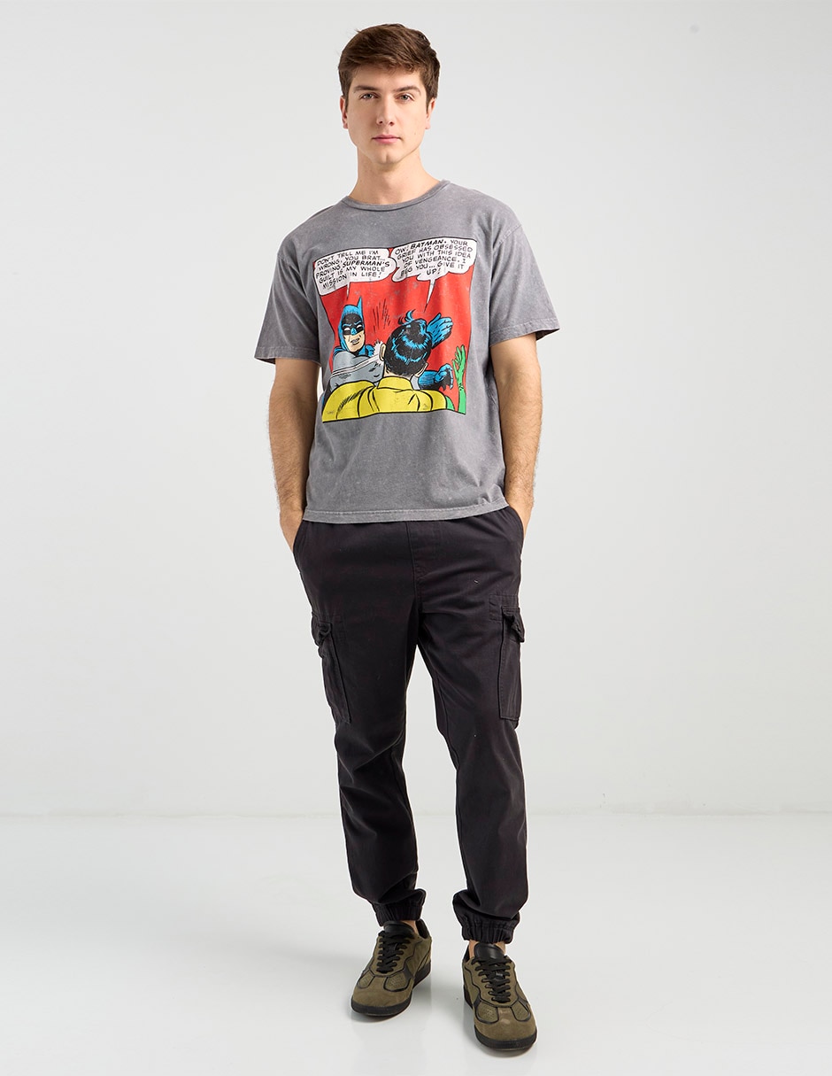Playera manga corta para hombre