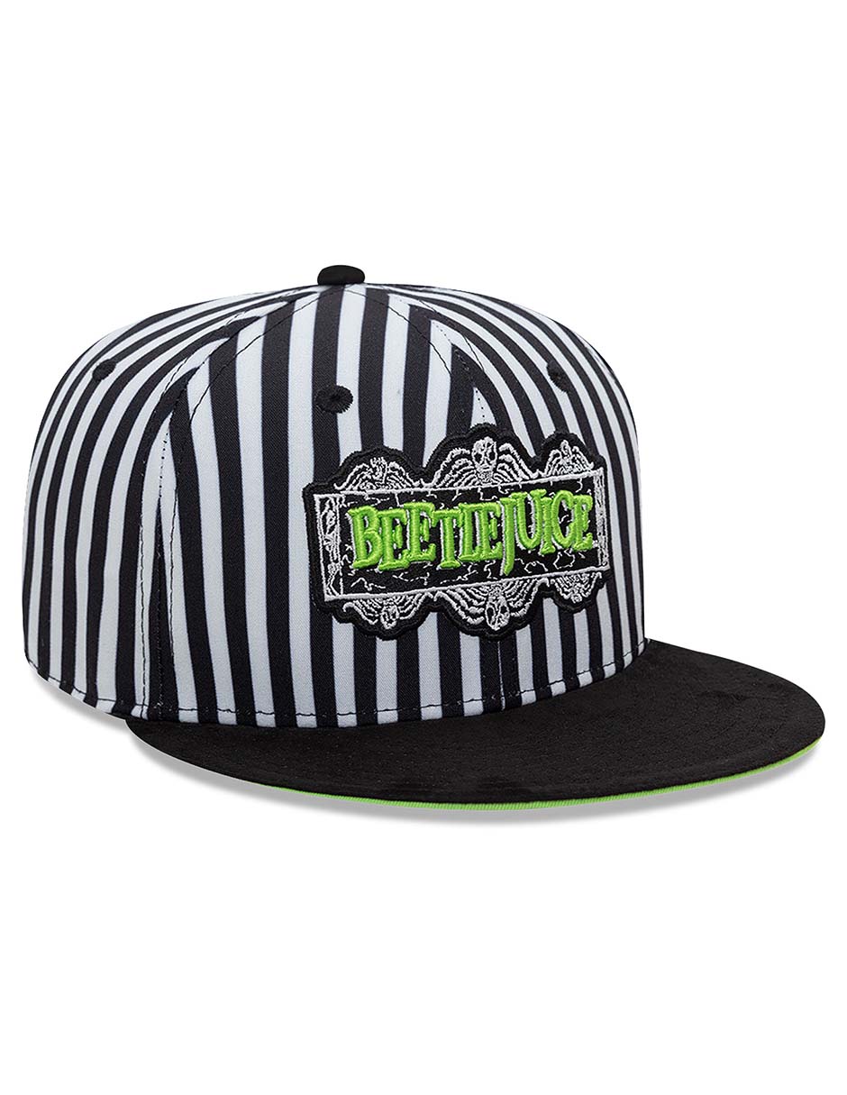 Gorra visera plana broche casual Beetlejuice para adulto 6