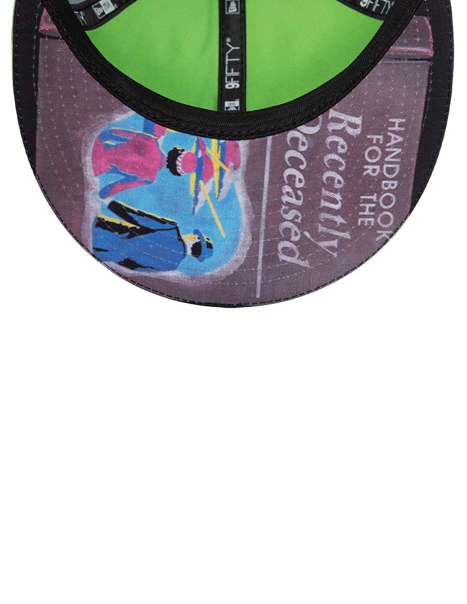 Gorra visera plana broche casual Beetlejuice para adulto 5