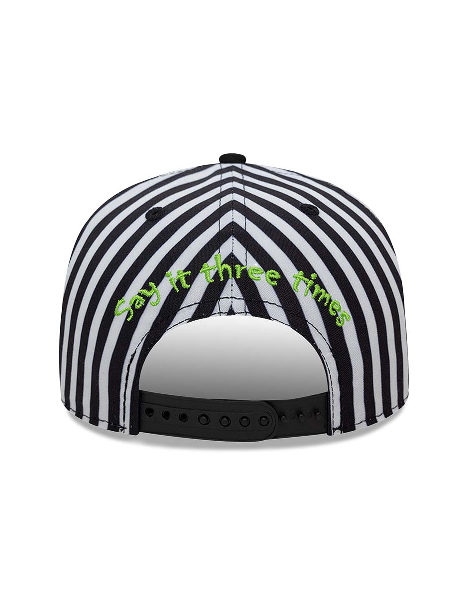 Gorra visera plana broche casual Beetlejuice para adulto 7