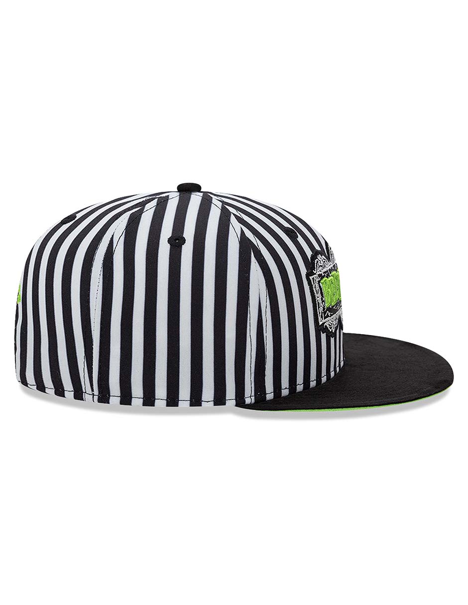 Gorra visera plana broche casual Beetlejuice para adulto 3