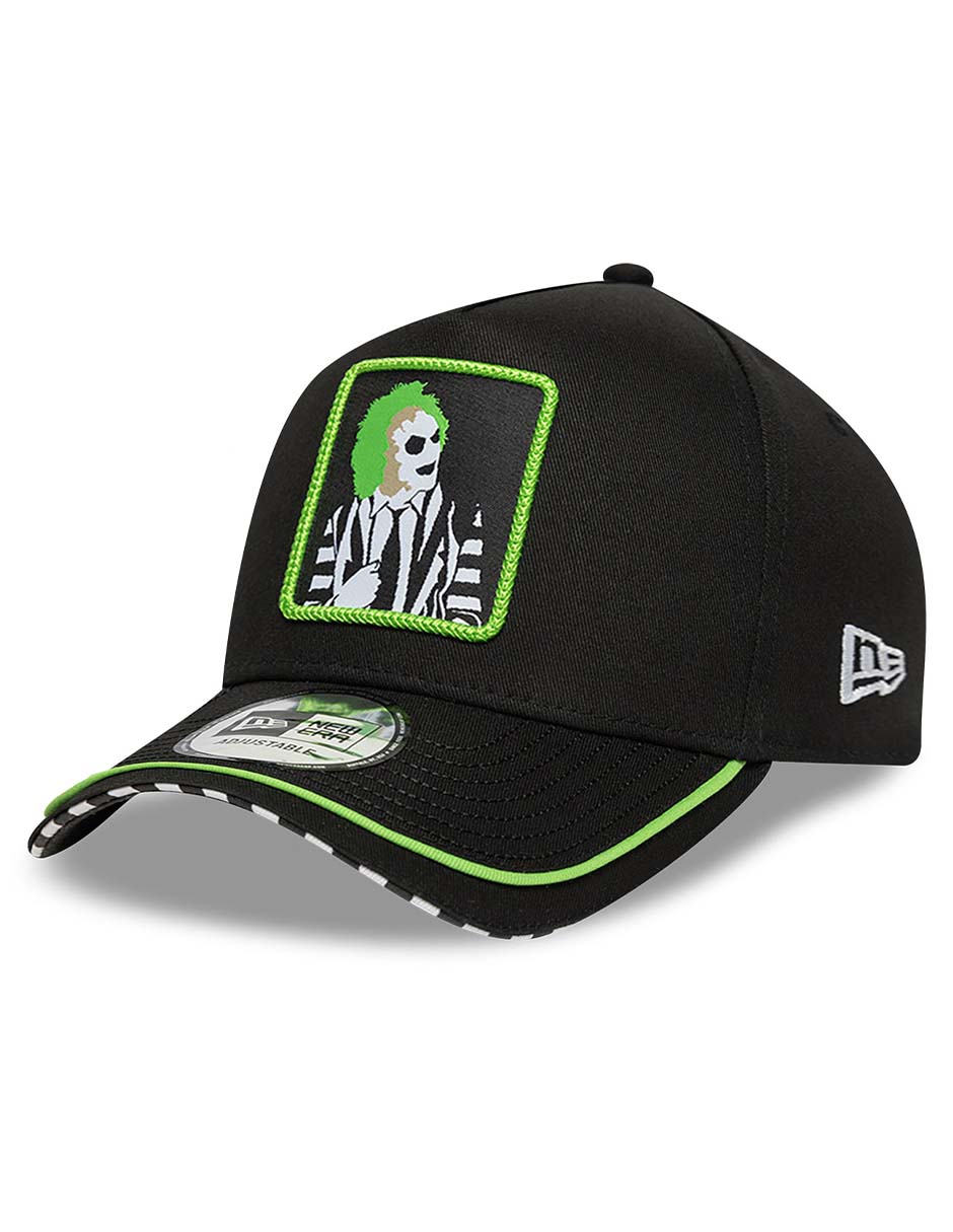 Gorra visera curva broche casual Beetlejuice para adulto Gorra visera curva broche casual Beetlejuice para adulto