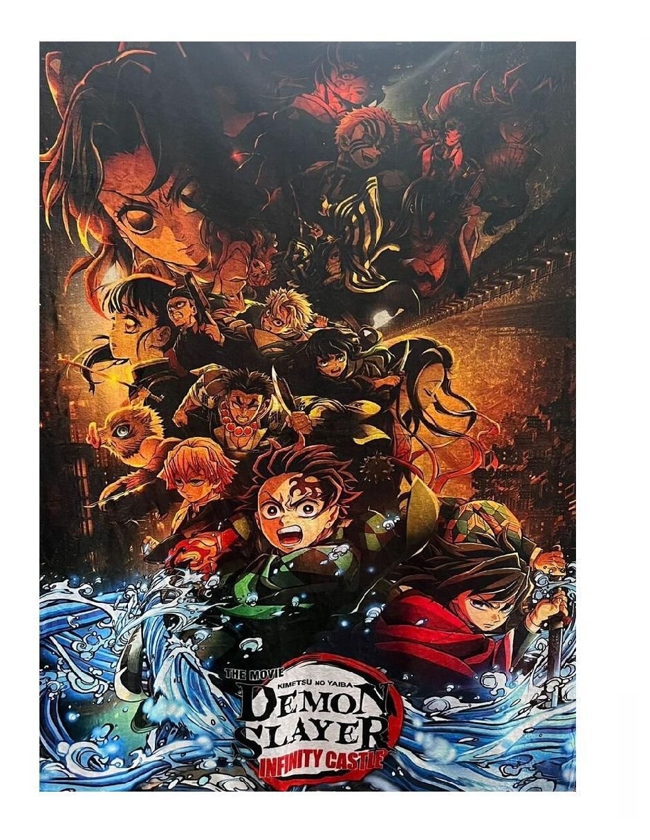 Frazada clásica de tejido suave Demon Slayer: Kimetsu No Yaiba unisex