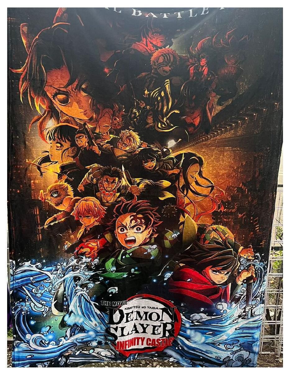 Frazada clásica de tejido suave Demon Slayer: Kimetsu No Yaiba unisex