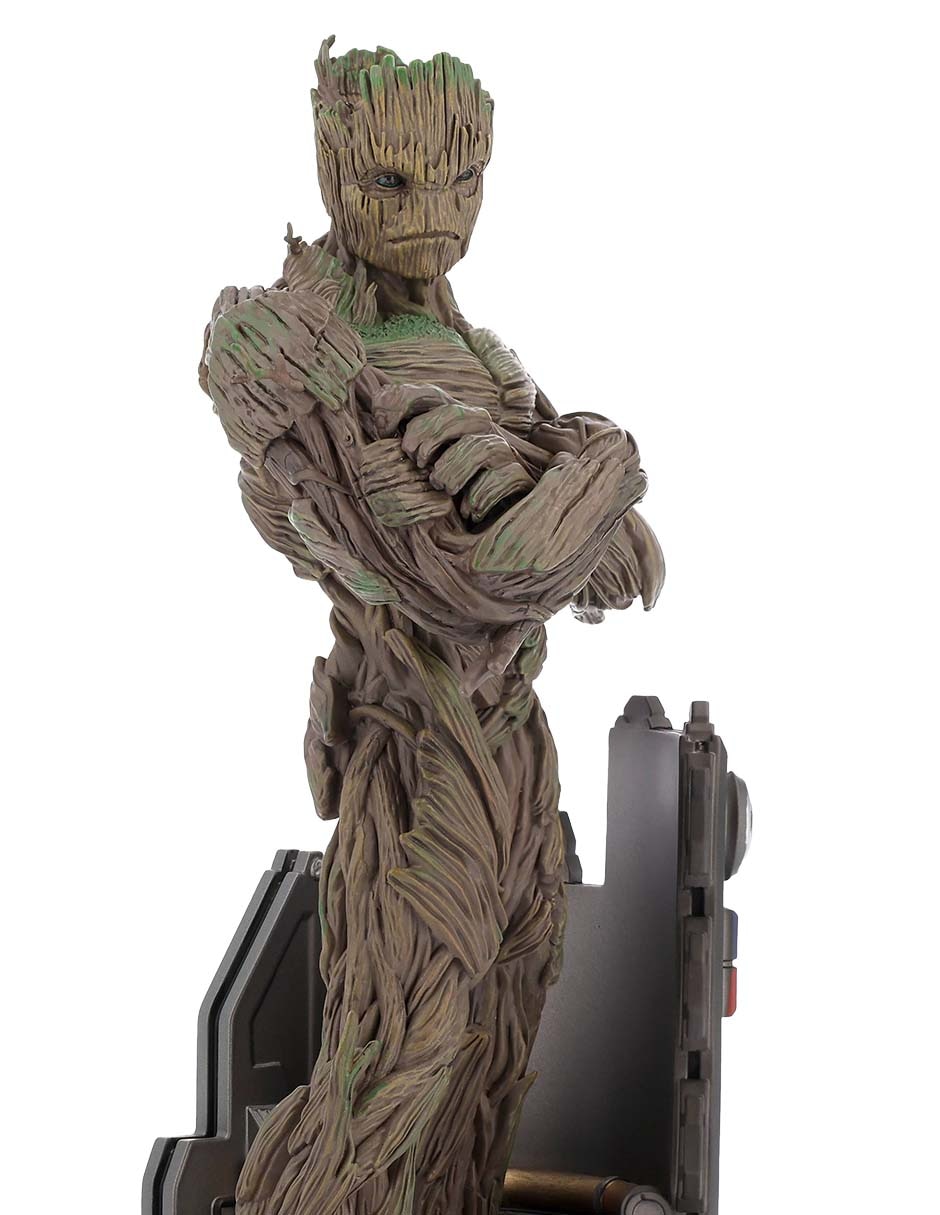 Escultura de Groot Iron Studios